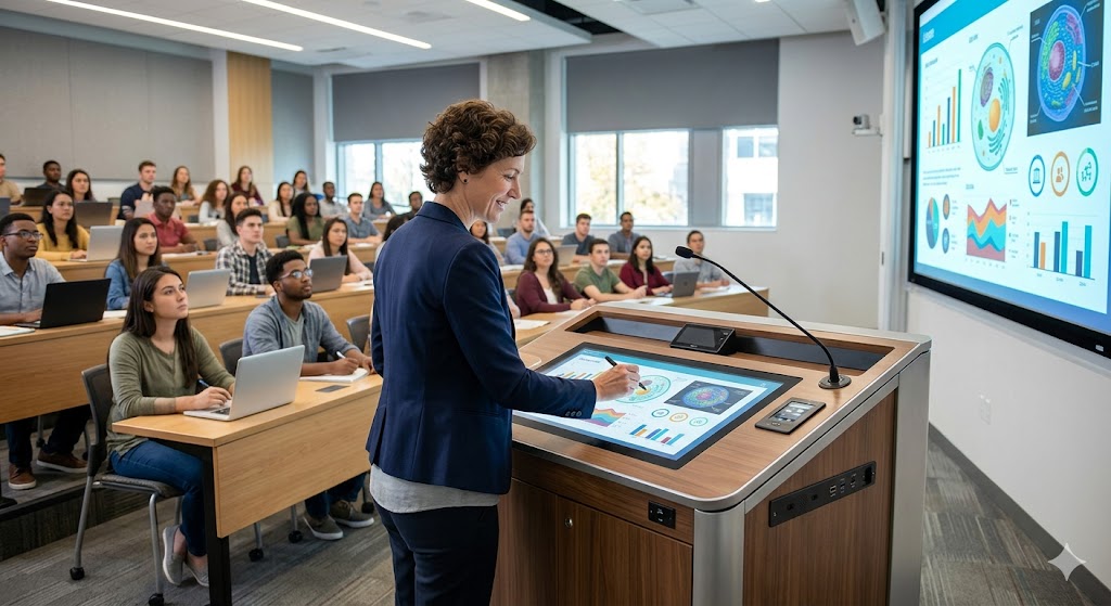 Digital Podium – Smart Teaching Solution for Modern Classrooms - AV Experts