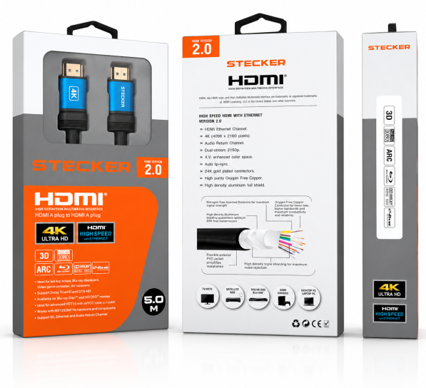 HDMI Cable Packaging Mockup Trio 597x544